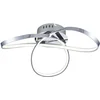 Image de Kosilum - Infinity - Plafondlamp - Zilver/Chroom - Metaal en PVC