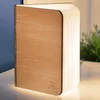 Image de Gingko Smart Booklight Lamp - Oplaadbaar - Esdoorn