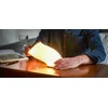 Image de Gingko Smart Accordeon Lamp - bamboe