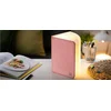 Image de Gingko Smart Booklight Linnen Lamp - Oplaadbaar - Roze