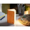 Image de Gingko Mini Smart Booklight Linnen Lamp - Oplaadbaar - Oranje