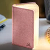 Image de Gingko Mini Smart Booklight Linnen Lamp - Oplaadbaar - Roze