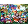 Image de Master Pieces puzzel XXL stukjes - Laundry Day Rascals - 1000 stukjes.