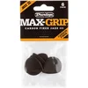 Image de Dunlop 471P3C Max Grip Jazz III Carbon Fiber 1.38mm Plectrum 6-Pack - Plectra, zakje met 6 stuks
