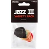 Image de Dunlop PVP103 Jazz III Variety Plectrum 6-Pack - Plectra, medium / heavy, mix van 6 stuks