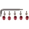 Image de Leiding deel aansluitset sram schijfrem pin en olijf banjo rood 5 stu - ROOD