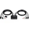 Image de TRENDnet TK-220DPi KVM Switch, 2-poorts 4K DisplayPort