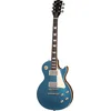 Image de Gibson Les Paul Standard '60s Plain PB Pelham Blue Top - Single-cut elektrische gitaar