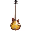 Image de Epiphone Jack Casady Fretless Bass Aged Royal Tan - Semi-akoestische basgitaar voor rechtshandigen