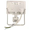 Image de Outdoor LED-projector 20W IP65 wit met schemering bewegingsdetector - Koel wit licht