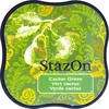 Image de Stempelkussen midi cactus green - Stazon Tsukineko