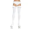 Image de Opaque thigh highs with bow