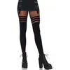 Image de Pantyhose with fishnet stripes