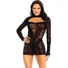 Image de Mini dress with gloved sleeves
