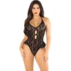 Image de Leg Avenue - Body With Bow & Ruffles Black One Size