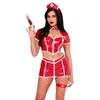 Image de Leg Avenue - Red Alert Nurse Kostuum - L - Rood