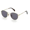 Image de David Beckham Zonnebril 1005/s Heren Cat.3 Rond Rvs Goud/grijs