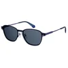 Image de Polaroid Zonnebril 6119/g/cs Cat. 3 Vierkant Rvs Blauw