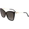 Image de Zonnebril Dames Jimmy Choo SEBA/S Zwart ø 58 mm
