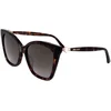 Image de Zonnebril Dames Jimmy Choo RUA/G/S Zwart ø 56 mm