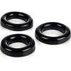 Image de Colt - Cockring Set - Zwart - 3 Ringen - Ø 60 mm
