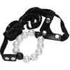 Image de California Exotic Novelties Lovers Thong Pleasure Pearls - Slipje - Zwart