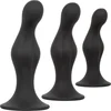 Image de California Exotics - Buttplug - Set Van 3 Stuks - Flexibele Siliconen - Zwart