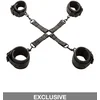 Image de Calexotics - Nocturnal Hog Tie Connector Cuero Ajustable Black