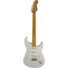 Image de Fender AS Eric Johnson Strat MN White Blonde - ST-Style elektrische gitaar