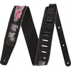 Image de Fender x Wrangler® Ripped Denim Strap Black gitaarband