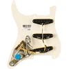 Image de Fender Eric Johnson Pre-Wired Strat Pickguard SSS 1-ply Parchment - Single-coil pickup voor gitaren