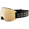 Image de Head Magnify 5k Gold Kore+sl Skibril Zwart 5k Gold/CAT3+Orange/CAT1 Man,Vrouw