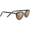 Image de Serengeti Zonnebril - High Contrast Polarised Photochromic - Elyna Shiny Black Drivers Gold 8846