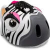 Image de Crazy Safety - Kinderfietshelm - Fietshelm voor kinderen - Zwart / Wit Zebra - EN1078 Gecertificeerd - Maat S - 49/54 cm verstelbaar