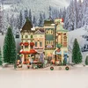Image de Lemax - 'Jingle Bell Bazaar' - Verlichte Facade - Exclusief adapter (Werkt op batterijen)