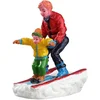 Image de Lemax - 'Father & Son Skiing' - Figuur