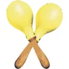 Image de Latin Percussion Maracas professional LP281, plastic, yellow - Shaker