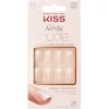 Image de Kiss Acryl zelfklevende Plaknagels set Cashmere - Press on nails nepnagels met lijm - 31 delige set