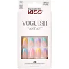 Image de Voguish fantasy kiss m - kunstnagels tips - 28 stuks, kleurrijke Franse manicure