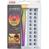 Image de imPRESS Kunstwimpers - Zelfklevend - Wimperextensie - Lashes - Valse Wimpers - Geen irritatie - Herbruikbaar - Press-on Falsies   Natural