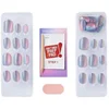 Image de imPRESS Color FX Fly Up - Zelfklevende Kunstnagels - Zilver - 30 stuks