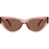 Image de I-sea Carly Gepolariseerde Zonnebril Voor Dames Transparant Brown Polarized Vrouw