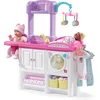 Image de Step2 Love & Care Deluxe Nursery Kinderkamer voor poppen - Commode met wieg, kinderzitje, wasmachine & accessoires (excl. Pop) - Kunststof speelgoed 80x25x95cm