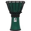 Image de Toca TFCDJ-7MG Freestyle Colorsound Djembe Metallic Green djembé