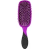 Image de WetBrush PRO Shine Enhancer - Paarse Haarborstel - Verzorgende Borstel Met Intelliflex® Technologie - Ideaal Voor Nat En Droog Haar - Ontwart Zonder Haarbreuk - Voor Natuurlijk Glanzend Haar - Geschikt Voor Elk Haartype - Lichtgewicht Design