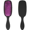 Image de WetBrush PRO Shine Enhancer - Zwarte Haarborstel - Verzorgende Borstel Met Intelliflex® Technologie - Ideaal Voor Nat En Droog Haar - Ontwart Zonder Haarbreuk - Voor Natuurlijk Glanzend Haar - Geschikt Voor Elk Haartype - Lichtgewicht Design