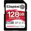 Image de Kingston Canvas React Plus - microSDXC Geheugenkaart - 128GB - UHS-II V60 - 280/150 MB/s
