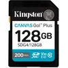 Image de Kingston Technology 128GB SDXC Canvas Go Plus Gen4 200MB/s C10 UHS-I U3 V30