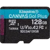 Image de Kingston Technology 128GB microSDXC Canvas Go! Plus Gen4 200R A2 U3 enkel pakket zonder adapter