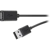 Image de Belkin USB 2.0 A M/F 3m USB-kabel USB A Zwart